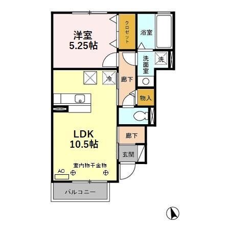 間取り図 プリモB