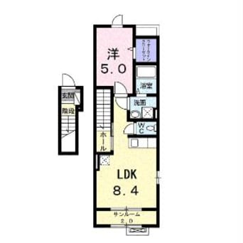 間取図 ボニートビオラⅣ