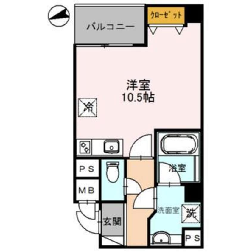 間取図 プレジデンス白銀