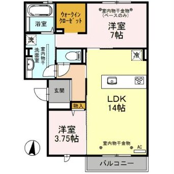 間取図 ソレイユＭＳⅡ