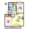 ｍｊｕｋ（ミューク） 2LDKの間取り