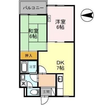 間取図 ＫＵハイツ