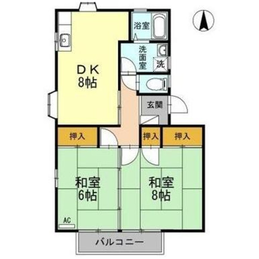 間取図 シャンブル