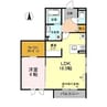 ＫＡＮＯＮ 1LDKの間取り