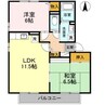 ラフィネ・Ａ 2LDKの間取り