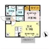 ミーティア 1LDKの間取り