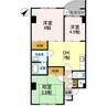 グランドール南高尾 3DKの間取り