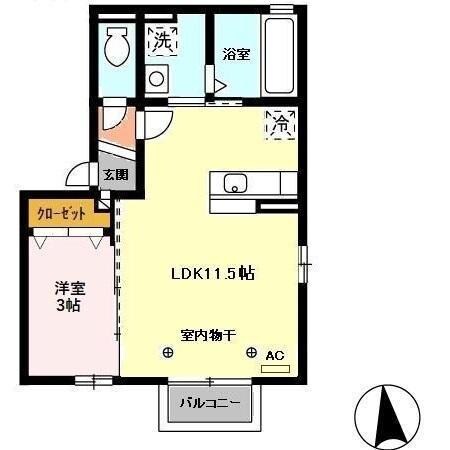 間取り図 ユニステイ弐番館