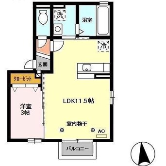 間取図 ユニステイ弐番館