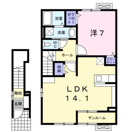 間取り図 セレッソ