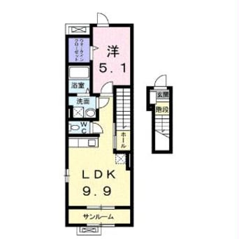 間取図 サンハウス