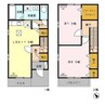 ヴィヴレ　Ｂ 2LDKの間取り
