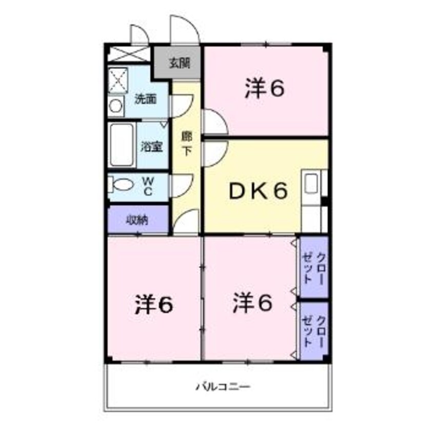 間取図 ロイヤルウエスト