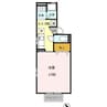 ＳＥＰＴセジュール 1Kの間取り
