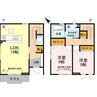 合歓（ミモサﾞ）A 2LDKの間取り