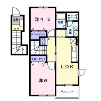 間取図 ロザージュ