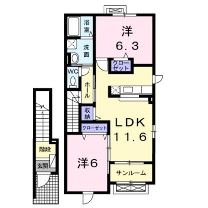 間取図 アクティブリーフⅣ