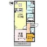 Dimora（ﾃﾞｨﾓｰﾗ） 1LDKの間取り