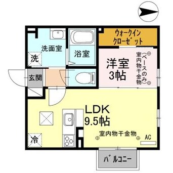 間取図 アディーン