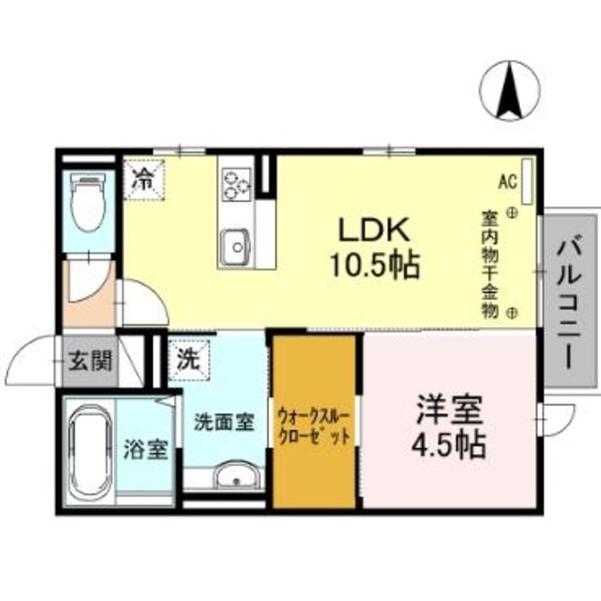 間取図 arrozal（アロサール）