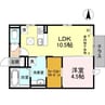 arrozal（アロサール） 1LDKの間取り