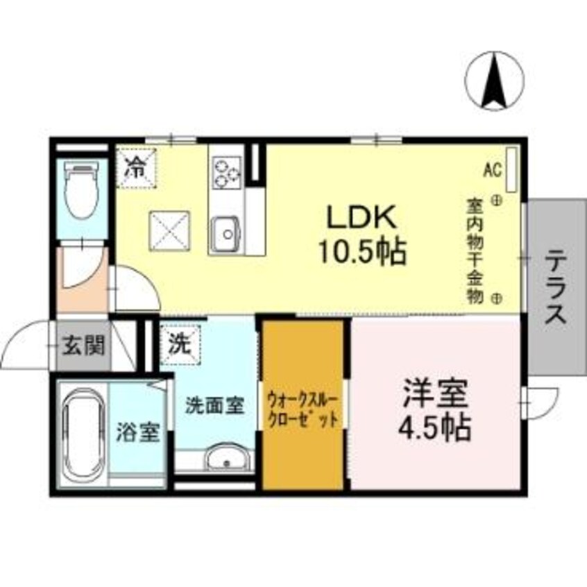 間取図 arrozal（アロサール）