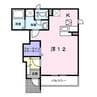 ブリーゼ 1Kの間取り