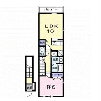 間取図 オーシャンブリーゼ