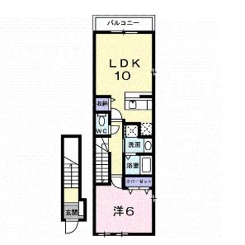 間取図 オーシャンブリーゼ