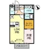 アネシスＴ 1LDKの間取り