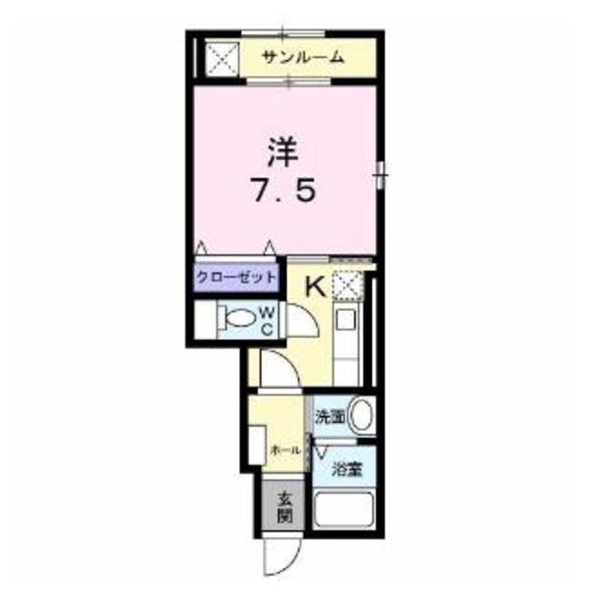 間取図 スカイ・マーク峰　Ⅱ