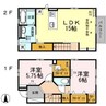 パラッツォ 2LDKの間取り
