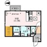 SAKURA 1Rの間取り