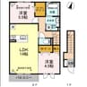 Gran　Chateau（グランシャトー） 2LDKの間取り