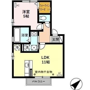 間取り図 グランモア窪