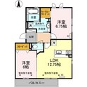 グリシーナの間取図