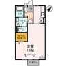サンフラワーM 1Rの間取り