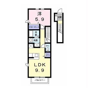 間取り図 リーベⅠ