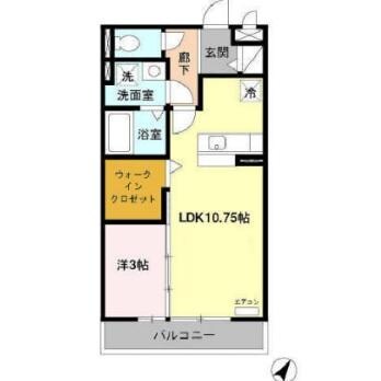 間取り図 Ｂａｎｙａｎ Ｔｒｅｅ（ﾊﾞﾆﾔﾝ ﾂﾘｰ）