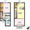 プラージュ　A 2DKの間取り