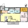 アステールⅦ 1LDKの間取り