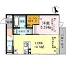 D-Residence瓢箪町 1LDKの間取り