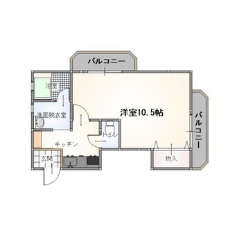 間取図 城南坂ビル