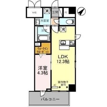 間取図 トライアンフけやき通り