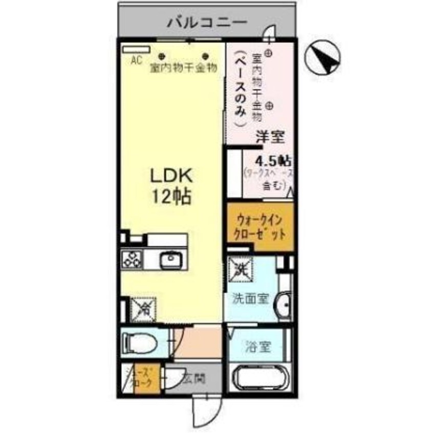 間取図 D-Residence茨木町