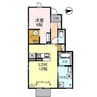 ＭＫ伏見 1LDKの間取り