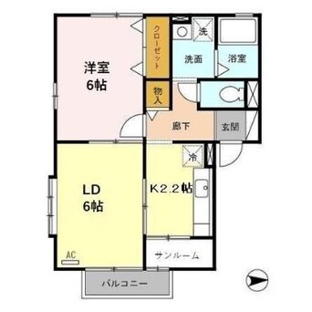 間取図 シャルム１７