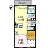 アルエット 1LDK+Sの間取り