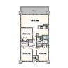 レーベン金沢WESFORT 3LDKの間取り