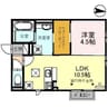 望 1LDKの間取り